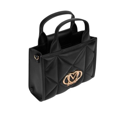 THE EMBOSSED Q SMALL SHOPPING BAG
